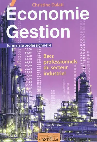 Economie gestion, terminale professionnelle : bacs professionnels du secteur industriel