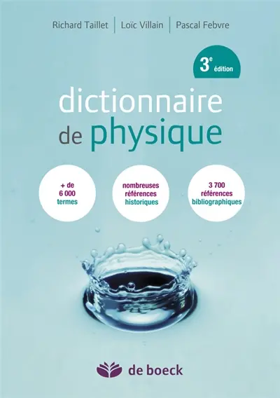 Dictionnaire de physique