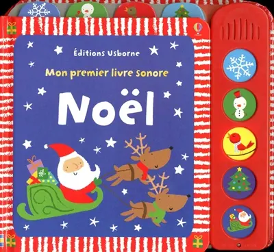 Mon premier livre sonore : Noël