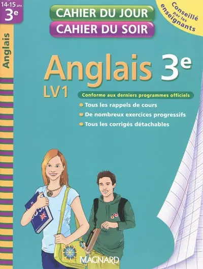 Anglais LV1 3e
