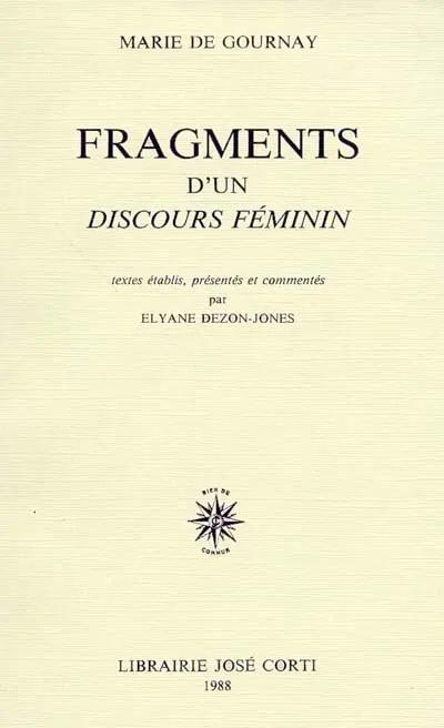 Fragments d'un discours féminin