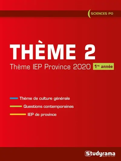 Révolutions : concours commun IEP 2020