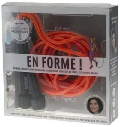 En forme ! : gainage, renforcement musculaire, exercices de corde, étirements, cardio : version orange