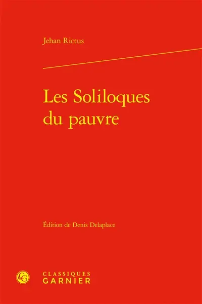 Les soliloques du pauvre