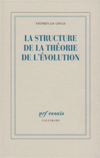 La structure de la théorie de l'évolution