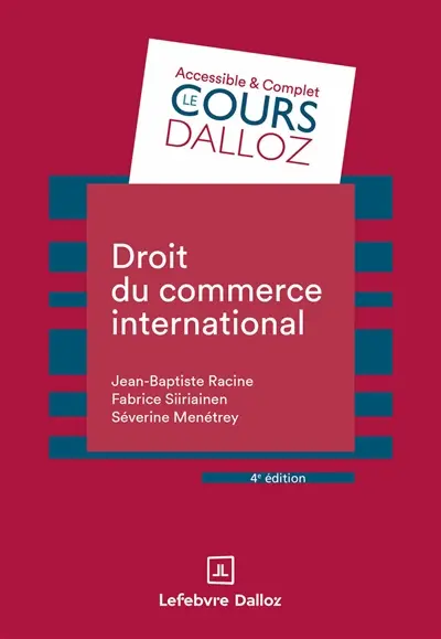Droit du commerce international