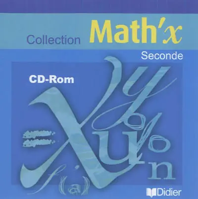 Math'x 2de : CD-ROM