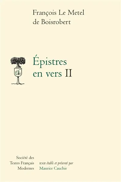 Epistres en vers. Vol. II