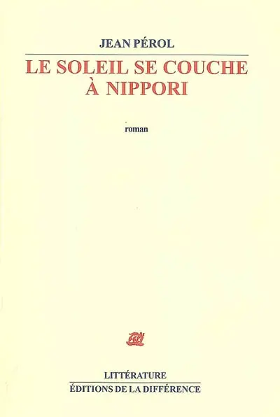 Le soleil se couche à Nippori