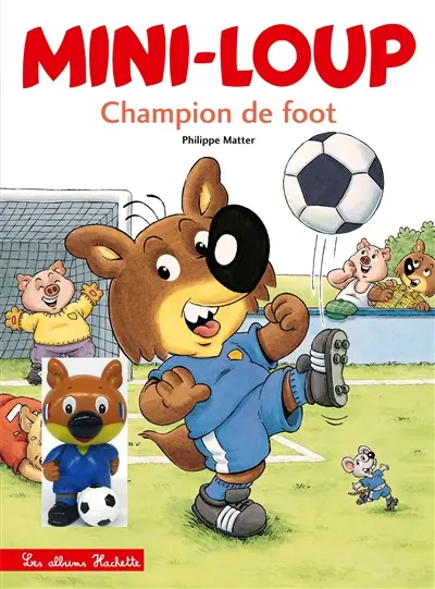 Mini-Loup. Mini-Loup champion de foot