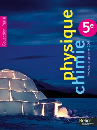 Physique, chimie 5e : nouveau programme