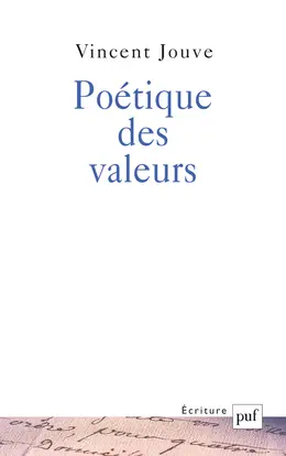 Poétique des valeurs