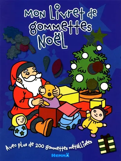 Mon livret de gommettes Noël : avec plus de 200 gommettes métallisées