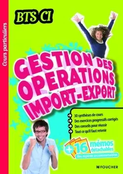 Gestion des opérations import-export, BTS CI