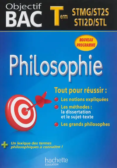 Philosophie terminales STMG, ST2S, STI2D,STL