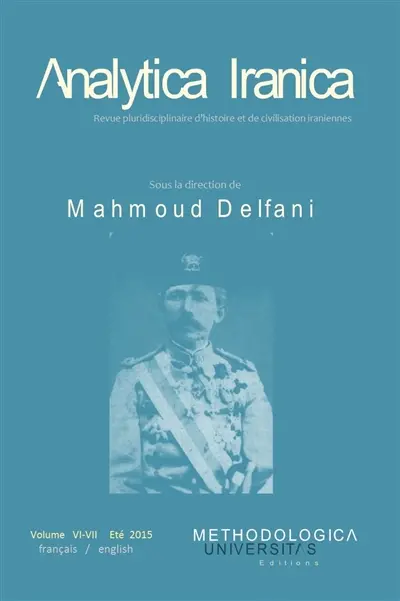 Analytica iranica, n° 6-7 (2015)