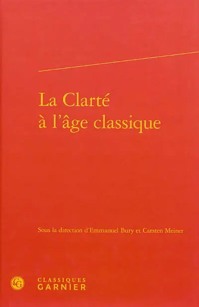 La clarté à l'âge classique