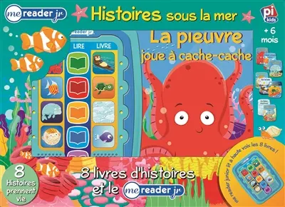 Histoires sous la mer : 8 livres d'histoires et le me reader jr