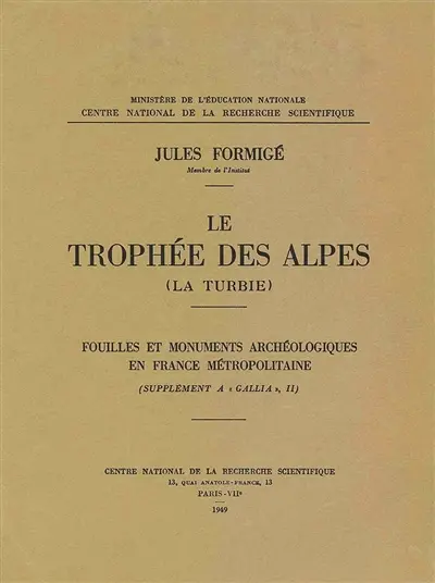 Trophée des Alpes (La Turbie)