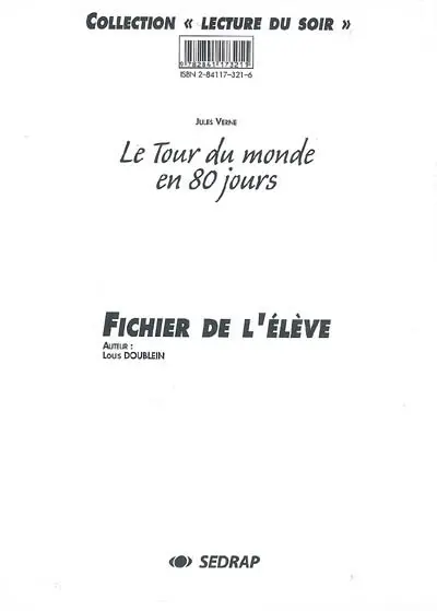 Le tour du monde en 80 jours : fichier de l'élève