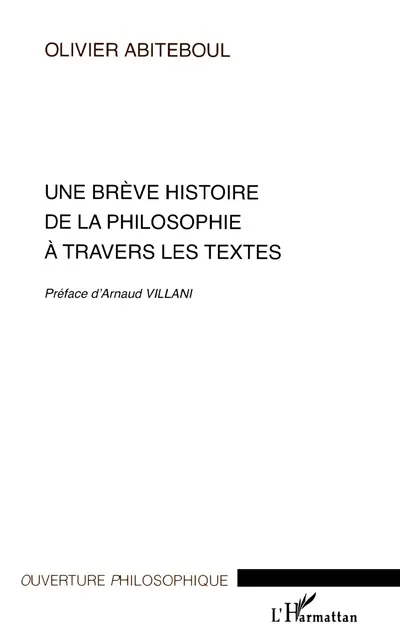 Une brève histoire de la philosophie à travers les textes