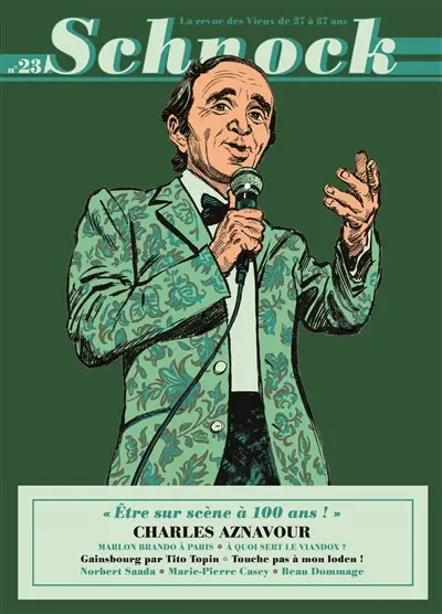 Schnock, n° 23. Charles Aznavour
