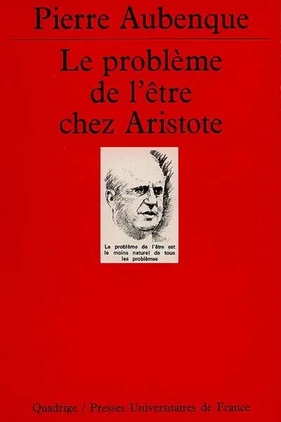 Le Problème de l'être chez Aristote