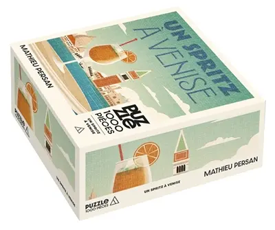 Un spritz à Venise : puzzle 1.000 pièces