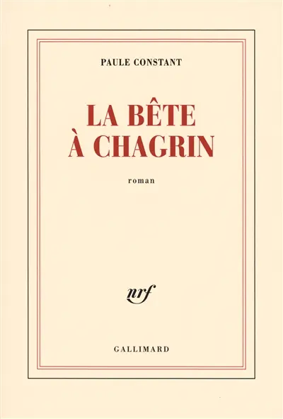 La bête à chagrin