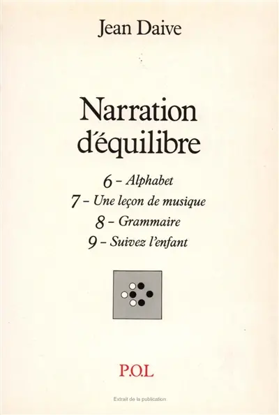Narration d'équilibre. Vol. 6-9