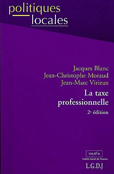 La taxe professionnelle