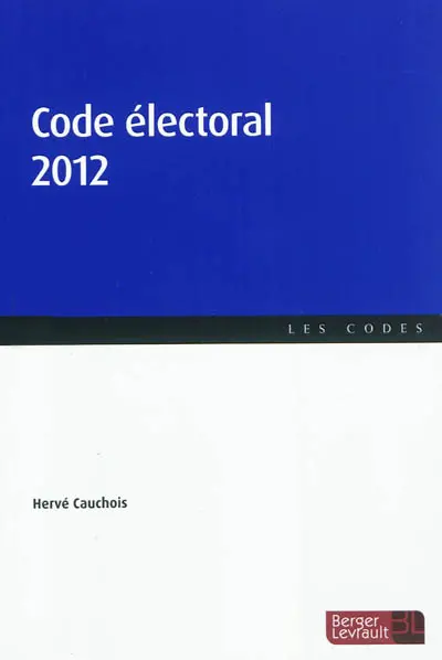 Code électoral 2012