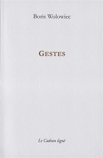 Gestes