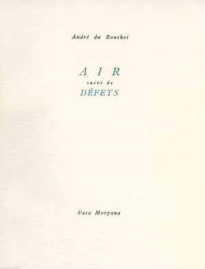 Air. Défets