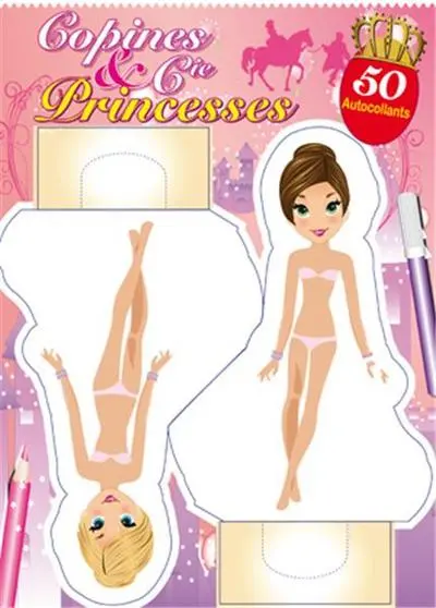 Princesses : 50 autocollants