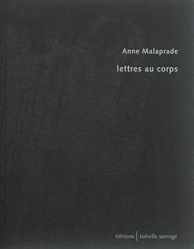 Lettres au corps