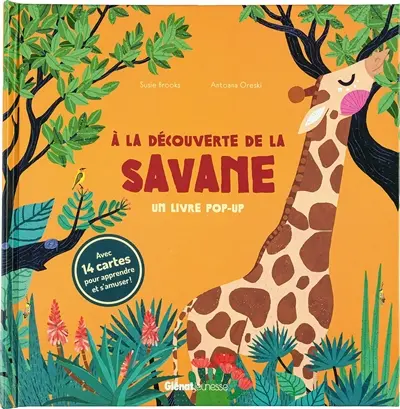 A la découverte de la savane : un livre pop-up