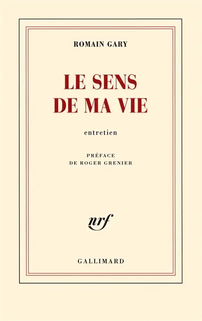 Le sens de ma vie : entretien
