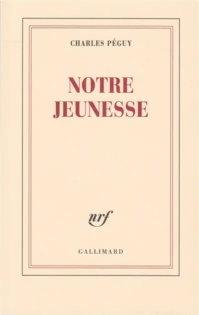Notre jeunesse