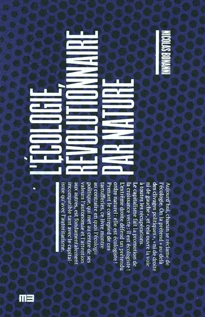 L'écologie, révolutionnaire par nature