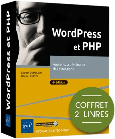 WordPress et PHP : apprenez à développer des extensions : coffret 2 livres