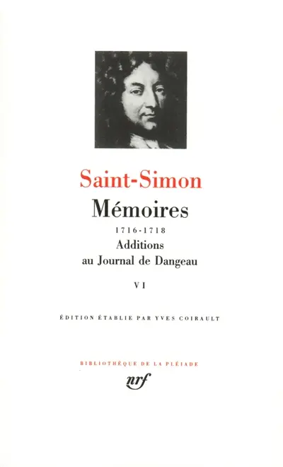 Mémoires. Vol. 6. 1716-1718