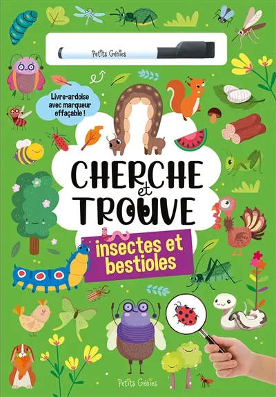 Cherche et trouve insectes et bestioles