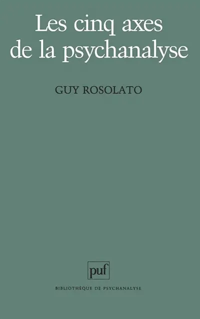 Cinq axes de la psychanalyse