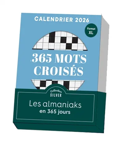 365 mots croisés : calendrier 2026