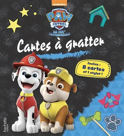 La Pat' Patrouille : cartes à gratter