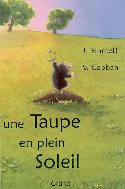 Une taupe en plein soleil