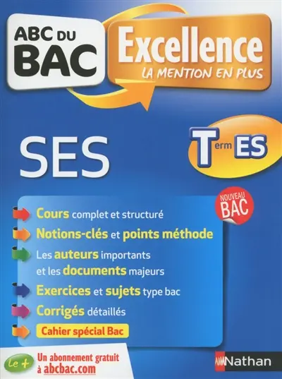 SES, terminale ES