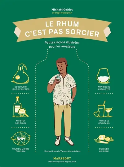 Le rhum c'est pas sorcier : petites leçons illustrées pour les amateurs