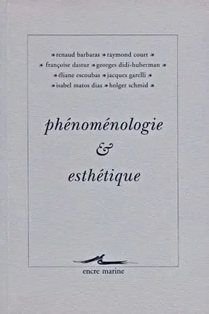 Phénoménologie et esthétique